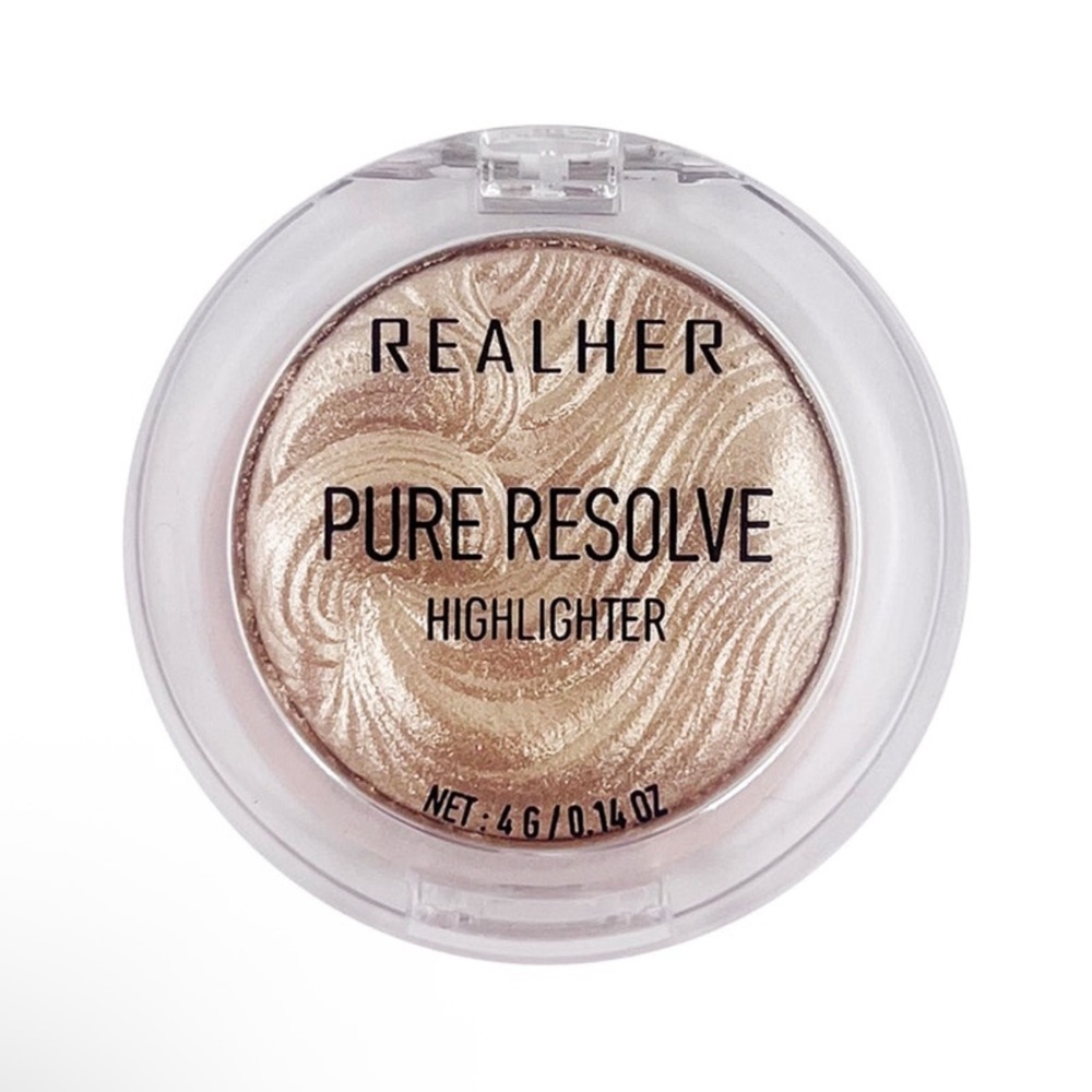 RealHer Pure Resolve Highlighter in Radiant Gold